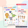 Think Create Learn: 70 Screen-Free Activities for Ages 4 to 6 (Printable PDF)