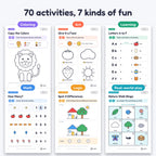Think Create Learn: 70 Screen-Free Activities for Ages 4 to 6 (Printable PDF)